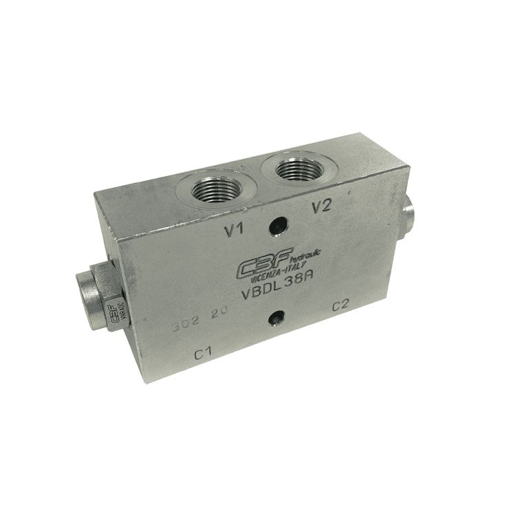VBSL and VBDL Hydraulic Lock Valve - Compact Single and Double - 1/4" to 3/4" BSPP