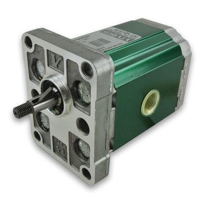Vivoil X1M Group 1 Gear Motor 0.91 to 9.88cc - 4 Bolt DIN Mount, 1:8 Tapered Shaft Vivoil X1M series group 1 gear hydraulic motor