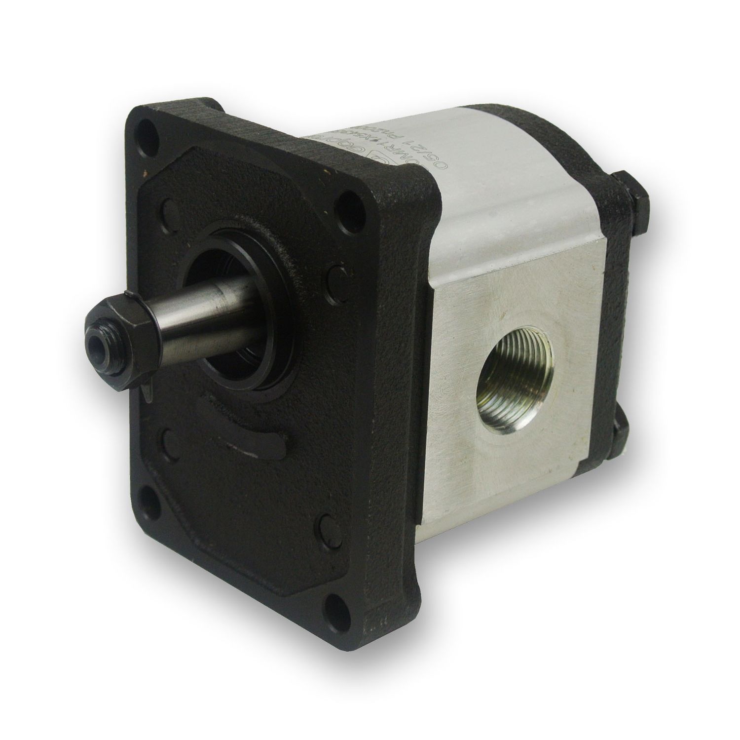 Caproni 20MR Group 2 Gear Motor 4.5 to 28cc - 4 Bolt DIN Mount, 1:8 Tapered Shaft Caproni 20MR series group 2 gear hydraulic motor