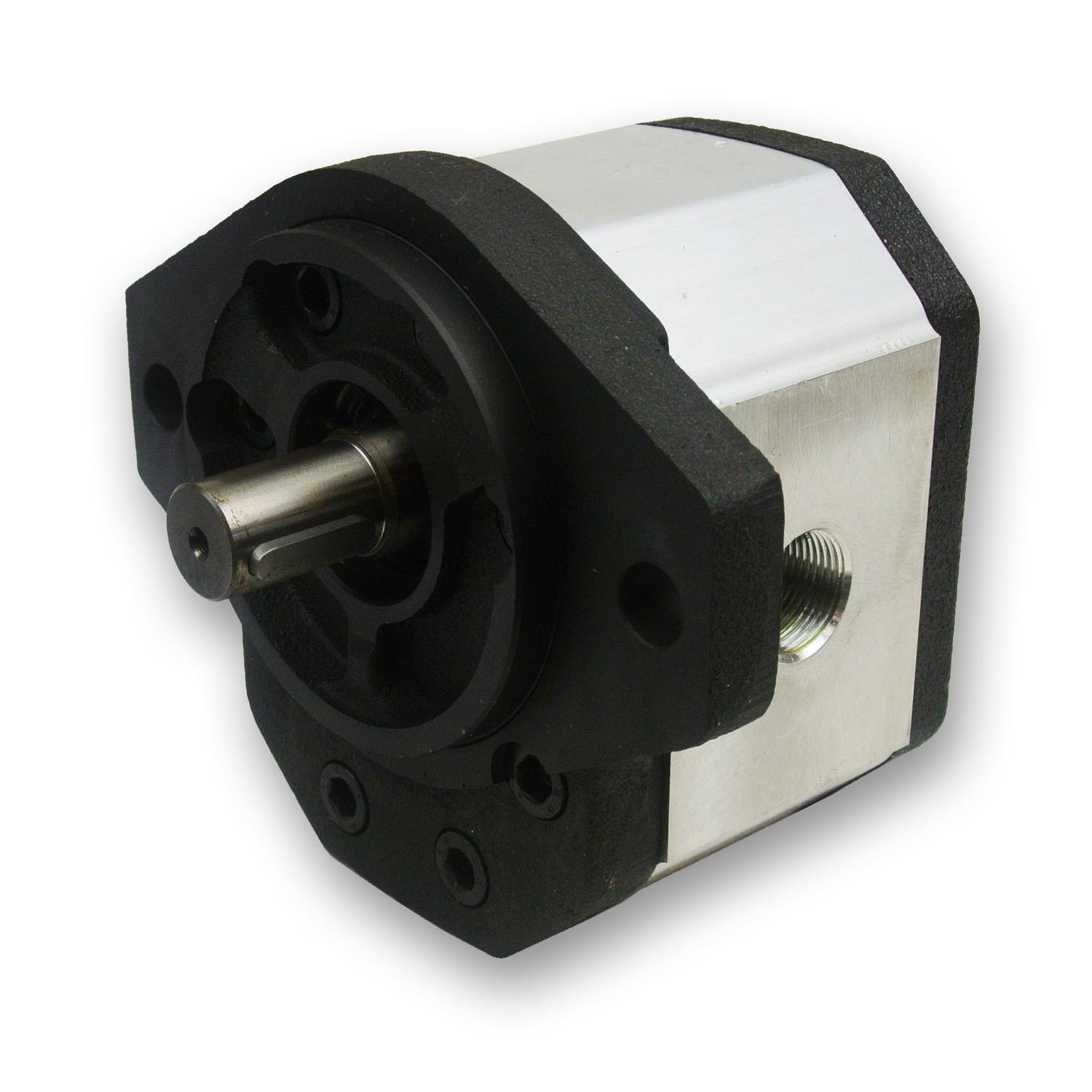 Caproni Group 3 Gear Pump 20 to 60cc - SAE B Mount, 7/8 Inch Keyed Shaft, BSPP Ports