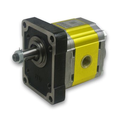 Vivoil X2M Group 2 Gear Motor 4.2 to 39.6cc - 4 Bolt DIN Mount with Outboard Bearing Carrier, 1:8 Tapered Shaft Vivoil X2M Group 2 Gear Motor 4.2 to 39.6cc - 4 Bolt DIN Mount with Outboard Bearing Carrier, 1:8 Tapered Shaft