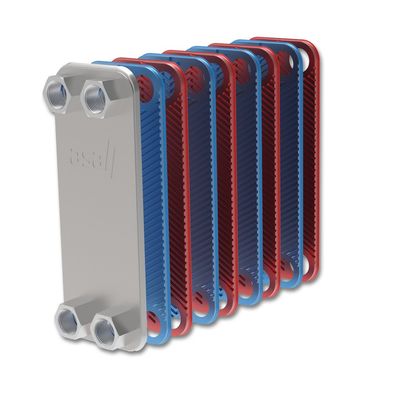 ASA Hydraulik ASA-PL Brazed Plate Heat Exchanger - Oil to Water, 30 bar, 1/2 inch to 1-1/2 inch BSPP