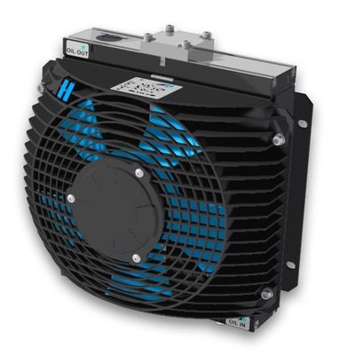 ASA Hydraulik TT11 Rail Air Blast Oil Cooler - DC, 240V AC, Motorless or Hydraulic Drive, 1 inch BSPP