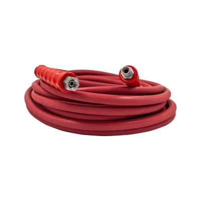 Waterblast Ultra High Pressure Water Blasting Hose 3/8" - 8,700 psi - Red Waterblast ultra high pressure water blasting hose, 3/8 inch, 8,700 psi red cover