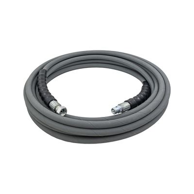 Lenflex R2 Two Wire Pressure Washer Hose 1/4" - 5,800 psi - Grey Non-Marking - 10 to 152 Metres Lenflex R2 two wire pressure washer hose, 1/4 inch, grey non-marking cover