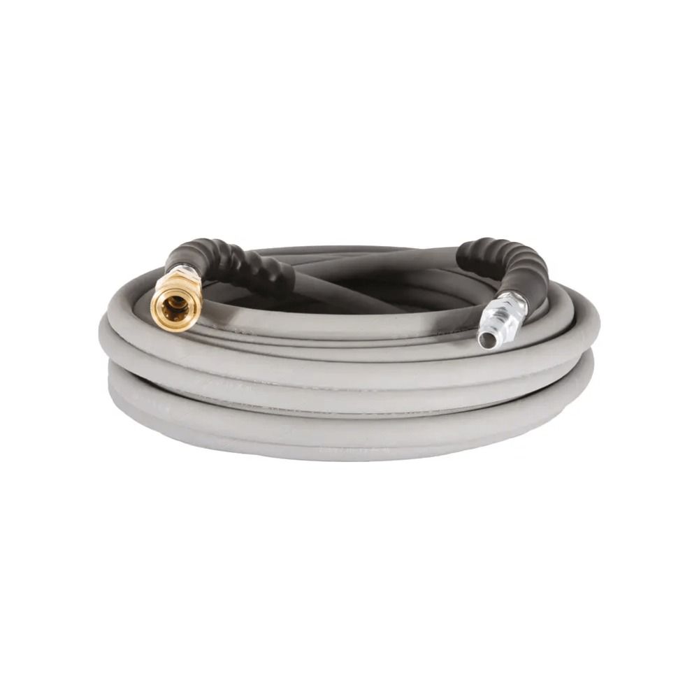 Semperit R1 one wire pressure washer hose, 3/8 inch, quick connect couplers fitted