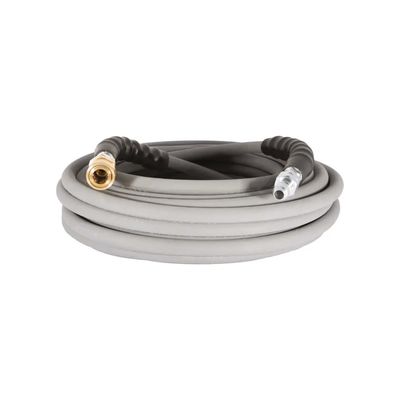 Semperit R1 One Wire Pressure Washer Hose 3/8" - 4,000 psi - Grey with Quick Connects Semperit R1 one wire pressure washer hose, 3/8 inch, quick connect couplers fitted
