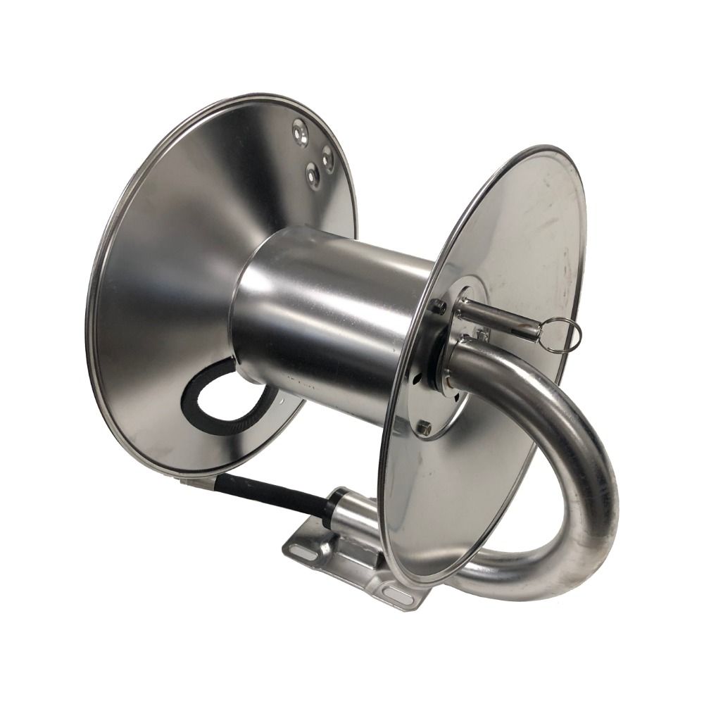 BAR PurePower Hybrid Stainless Hand Crank Hose Reel
