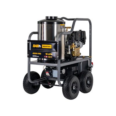 Hot Water Pressure Cleaner HOT4013P-HE - 4,000 psi, 15.1 L/min, Honda GX390