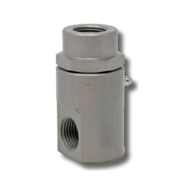 General Pump Hose Reel Swivel - Cox style, 1/2" BSP F inlet and outlet - stainless General Pump Hose Reel Swivel - Cox style, 1/2" BSP F inlet and outlet - stainless