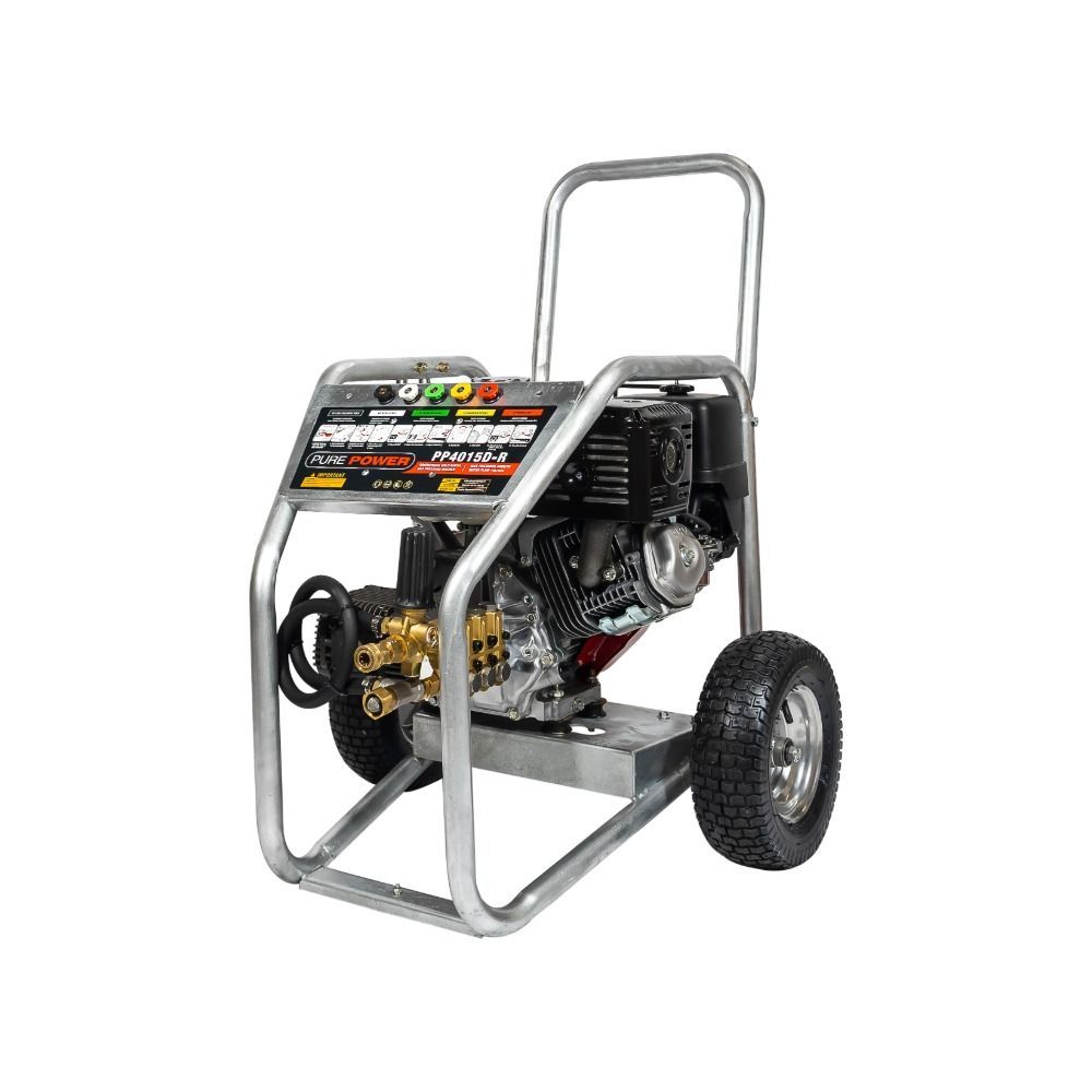 Petrol Pressure Cleaner PP4015D-R - 4,000 psi, 15 L/min, 15 HP