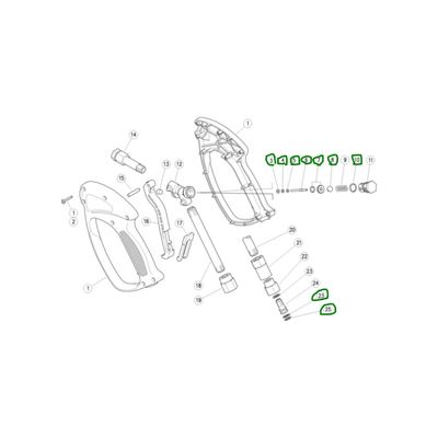 Trigger Gun Service kit - Suits RL37 gun Trigger Gun Service kit - Suits RL37 gun
