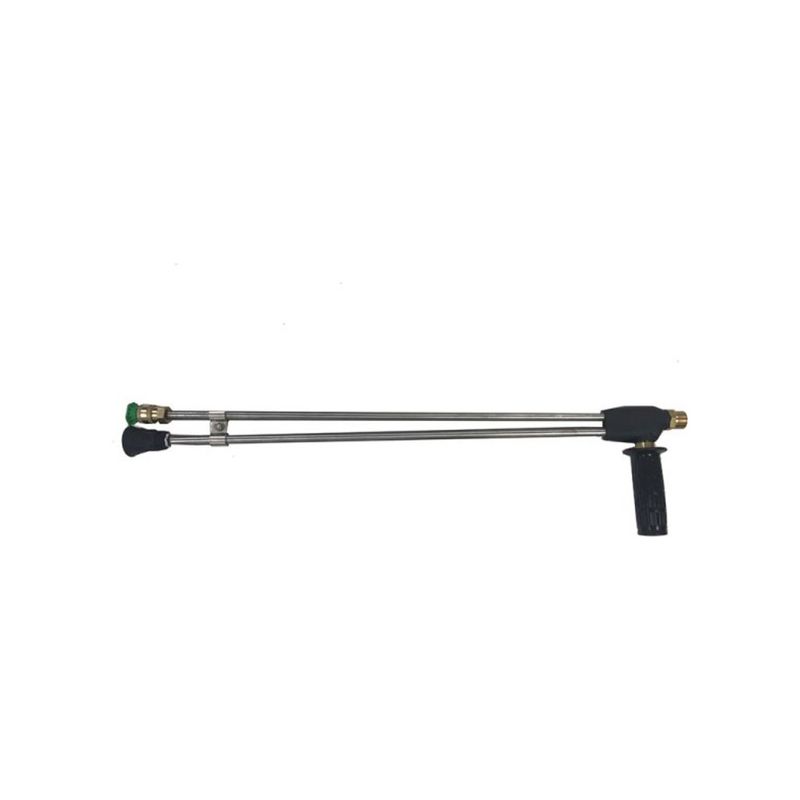 Half dual lance, moulded grip, straight, 660 mm, 4,500 psi