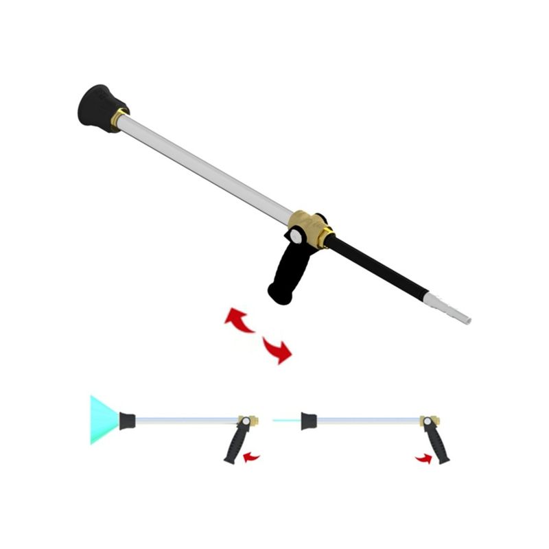 Variable High Flow Lance Assembly, Long Variable High Flow Lance Assembly, Long
