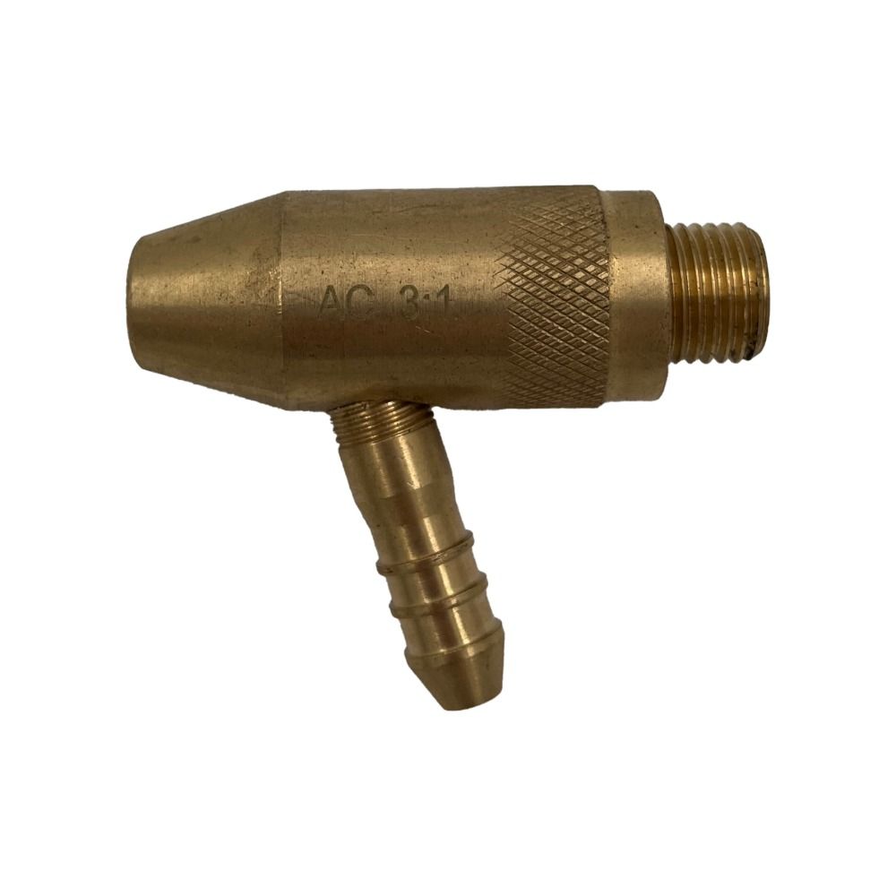 Pressure Washer Acid Injector 3:1, Size: brass