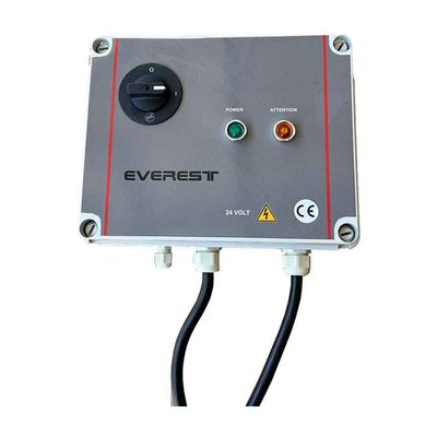 Electric switch kit, waterproof 24 V panel, 30 minute delayed total stop - suits Spot 5.3 HP