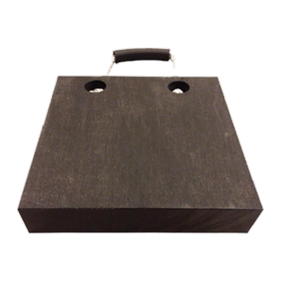 Turtle Plastics Jack Pad - Composite Load Spreading Base, 2 x 10 x 10 inch
