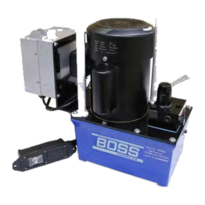 BOSS PE026 Series Electric Hydraulic Pump - Single Acting, 10,000 PSI, 3,000 or 8,000 cc Reservoir