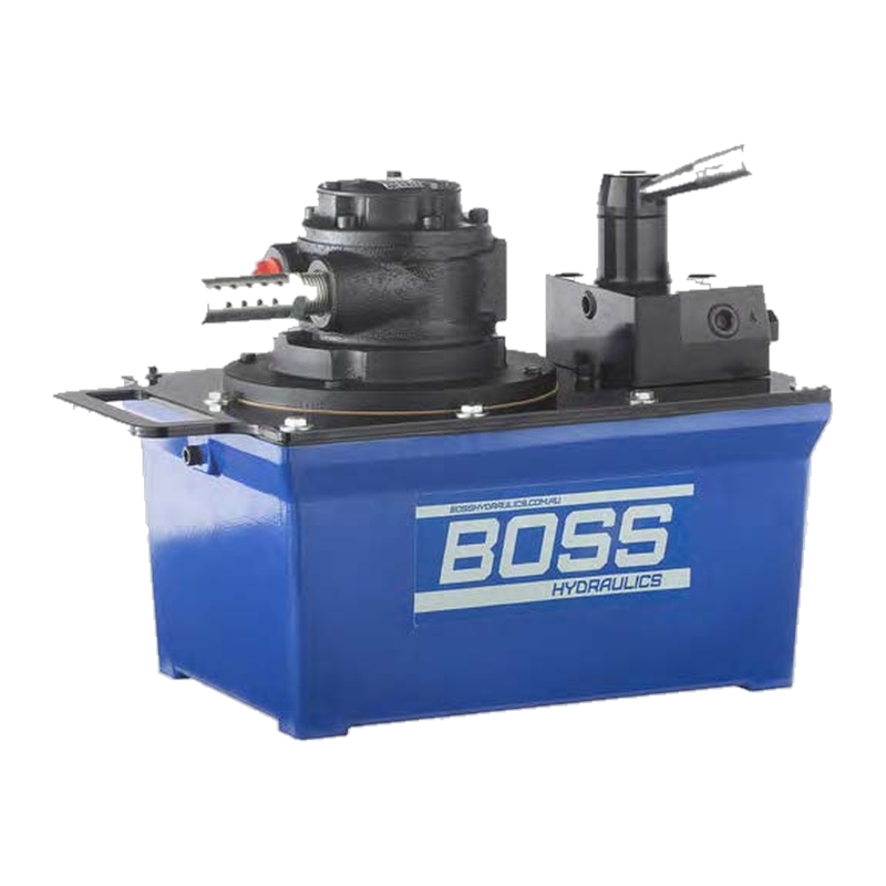 BOSS PA028 High Flow Air Hydraulic Pump - Single Acting, 10,000 PSI, 3,000 or 8,000 cc Reservoir BOSS PA028 High Flow Air Hydraulic Pump - Single Acting, 10,000 PSI, 3,000 or 8,000 cc Reservoir