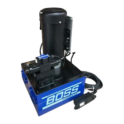 BOSS PED090 and PED180 Series Electric Hydraulic Pump - Double Acting, 10,000 PSI, 20,000 cc Reservoir