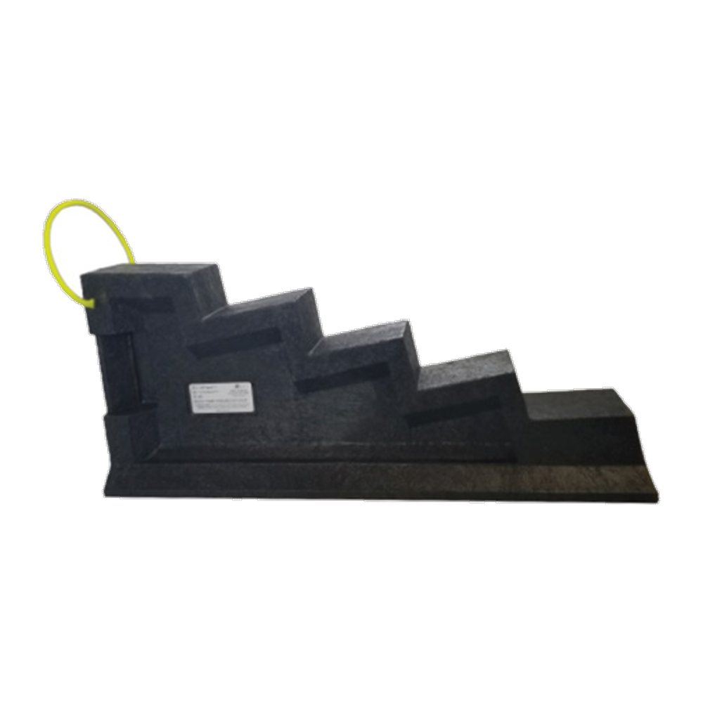 Turtle Plastics Step Chock - Composite Stabilisation Chock, 4,400 kg