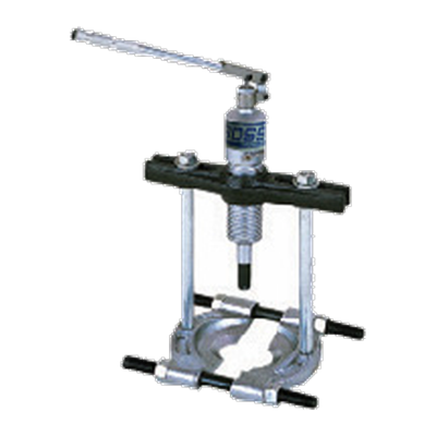 BOSS Hydraulic Puller Kit with Integrated Pump and Bearing Puller - 4 to 12 Tonne