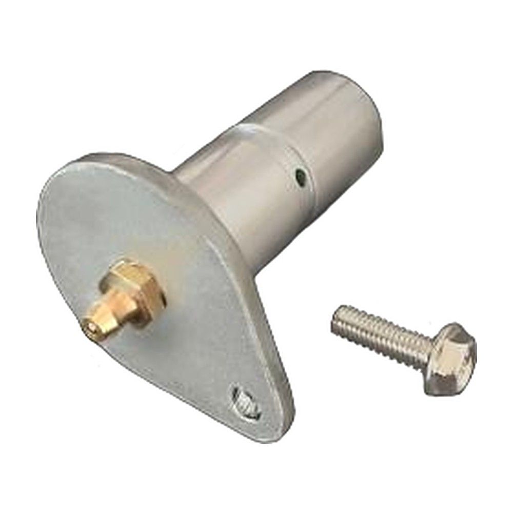 Greaseable anti-rotation clevis pin with retaining screw
