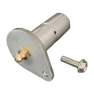 Greaseable anti-rotation clevis pin with retaining screw