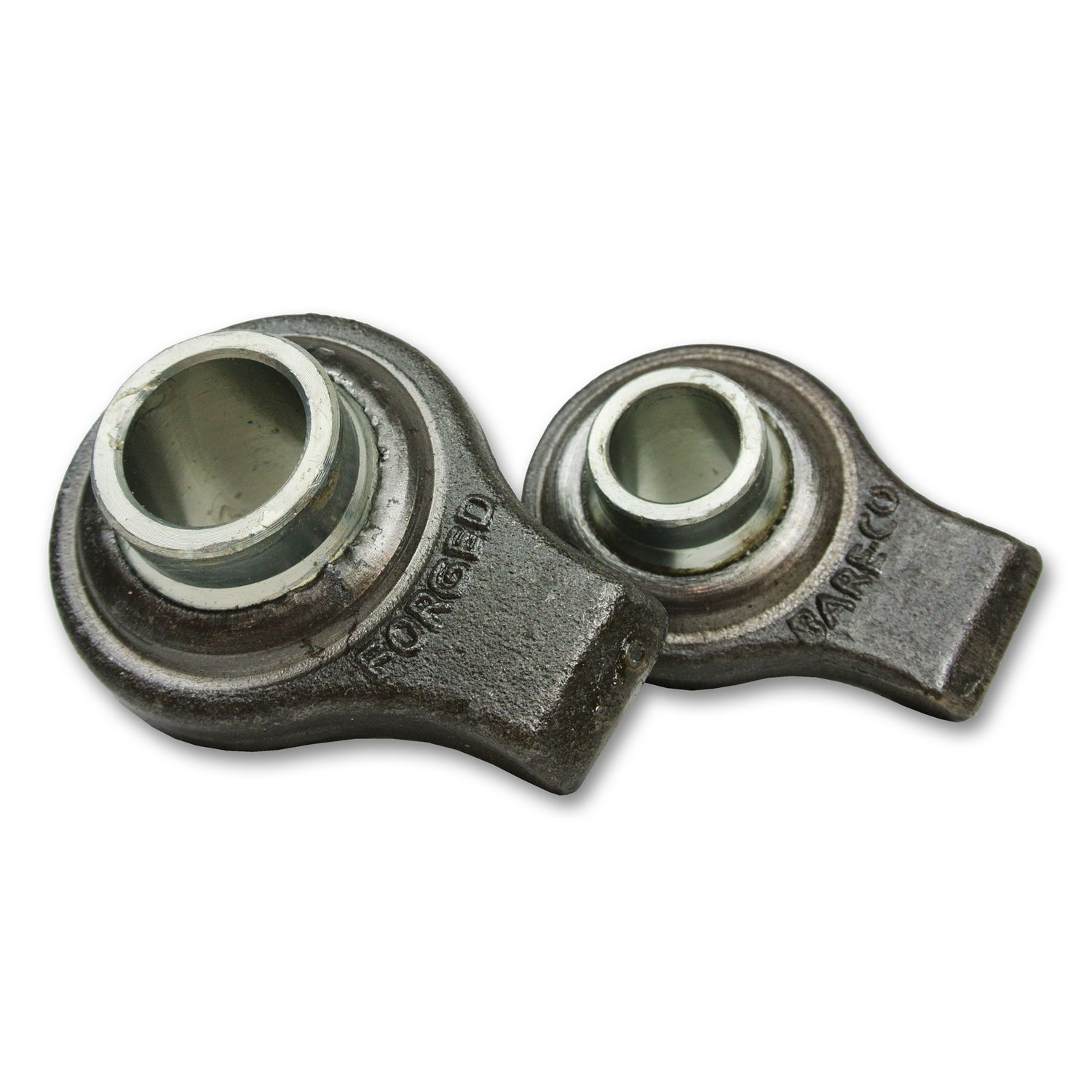 Tuff weld-on steel ball end clevis, 3/4 and 1 inch pin