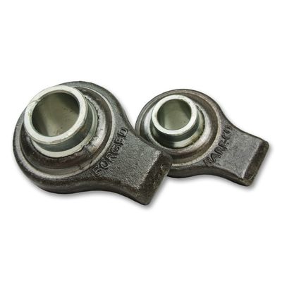Tuff weld-on steel ball end clevis, 3/4 and 1 inch pin
