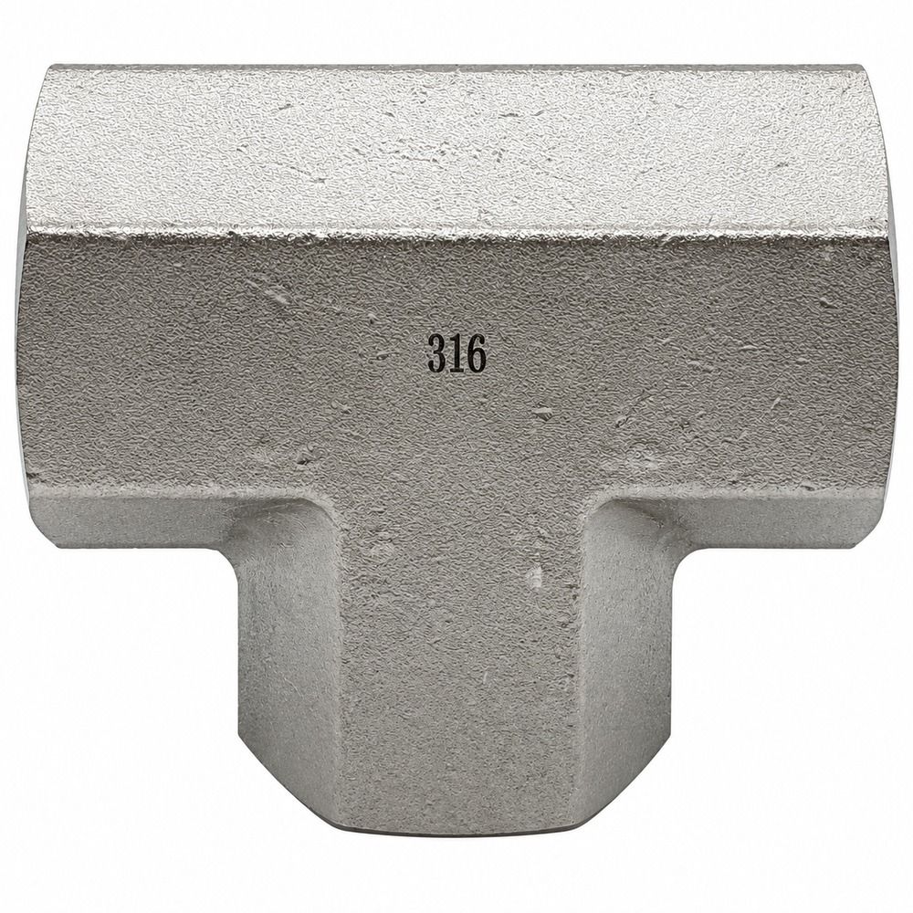 316 Stainless Steel BSP Tapered Female Tee