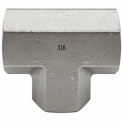 316 Stainless Steel BSP Tapered Female Tee
