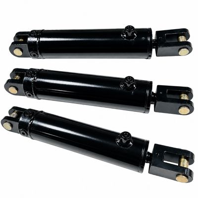 Imported Phasing Hydraulic Cylinder, 3" to 5" Bore, 12" Stroke, Clevis Ends