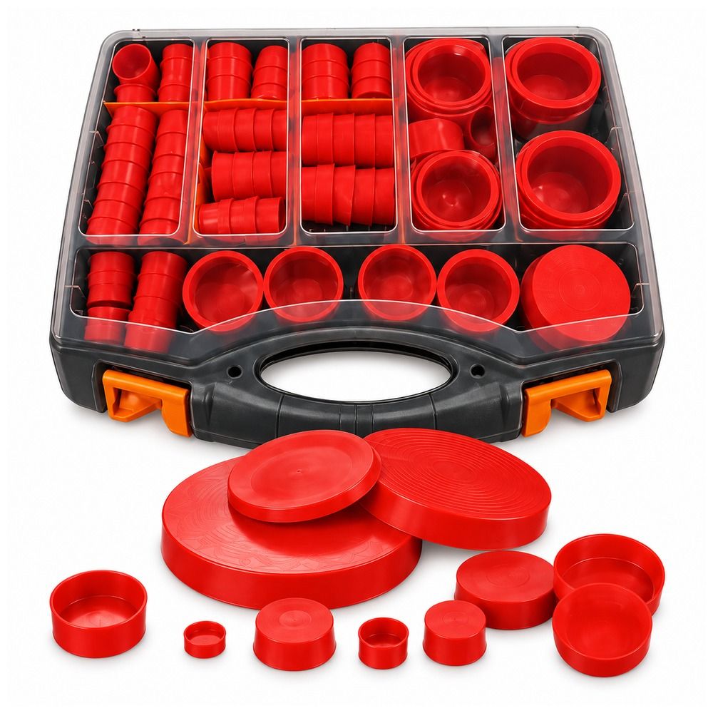 T-Series Tapered Cap and Plug Kit - 38 Sizes, 600+ Pieces in Carry Case