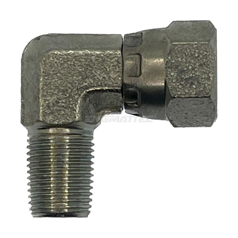 BSP Swivel Female x BSP Tapered Male 90° Compact BSP Swivel Female x BSP Tapered Male 90° Compact