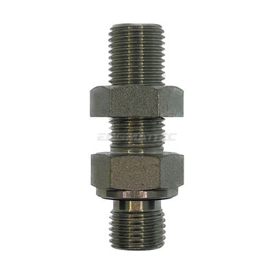 BSP Bulkhead Male x BSP Parallel Male Straight Adaptors