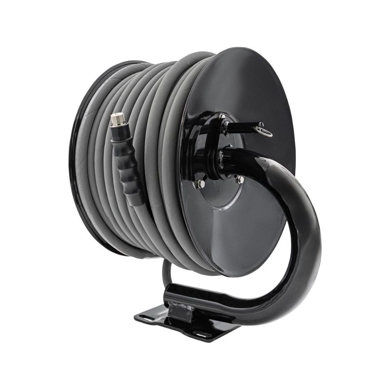 Pressure Washer Hose Reel Kit with 3/8in 6,000 psi Hose Pressure Washer Hose Reel Kit with 3/8in 6,000 psi Hose