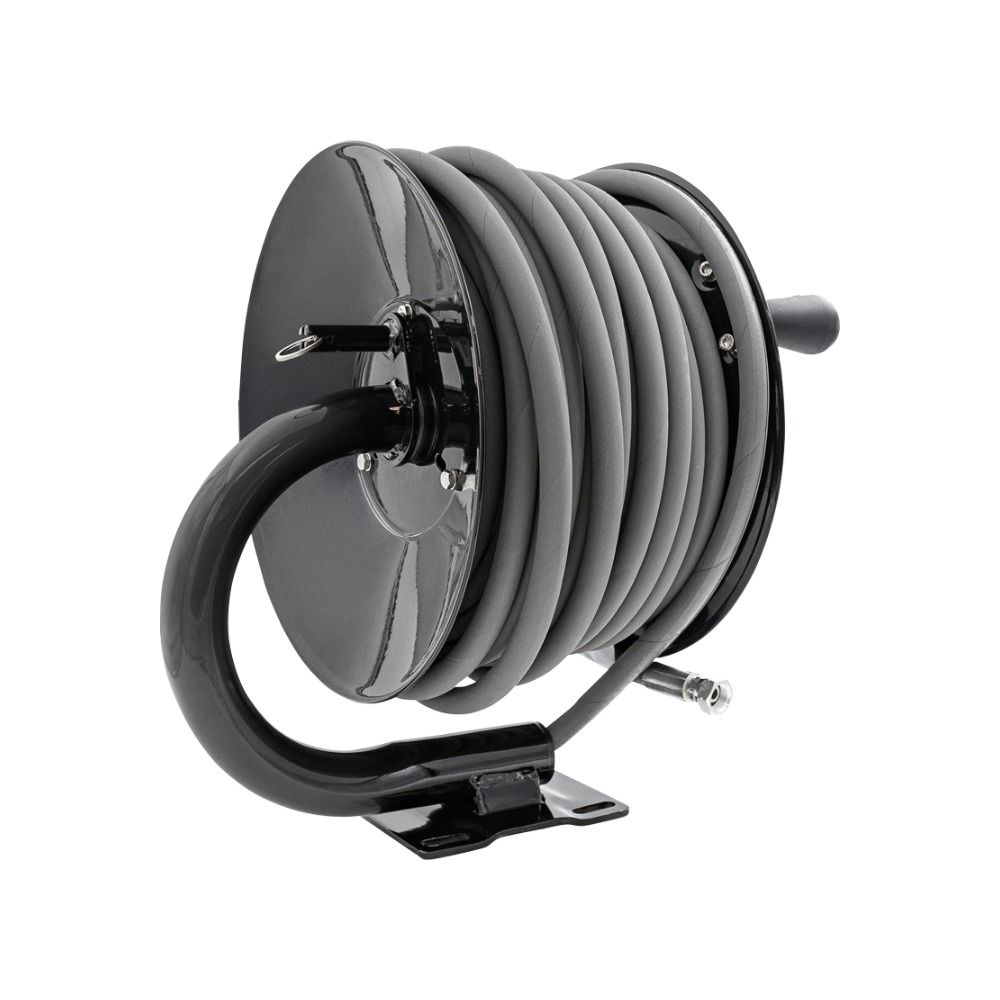 Pressure Washer Hose Reel Kit with 3/8in 6,000 psi Hose