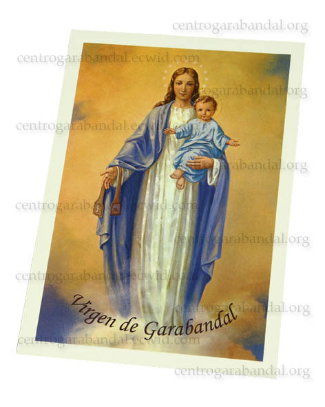 Lamina Virgen Garabandal c/Niño