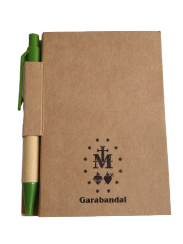 Libreta con bolígrafo