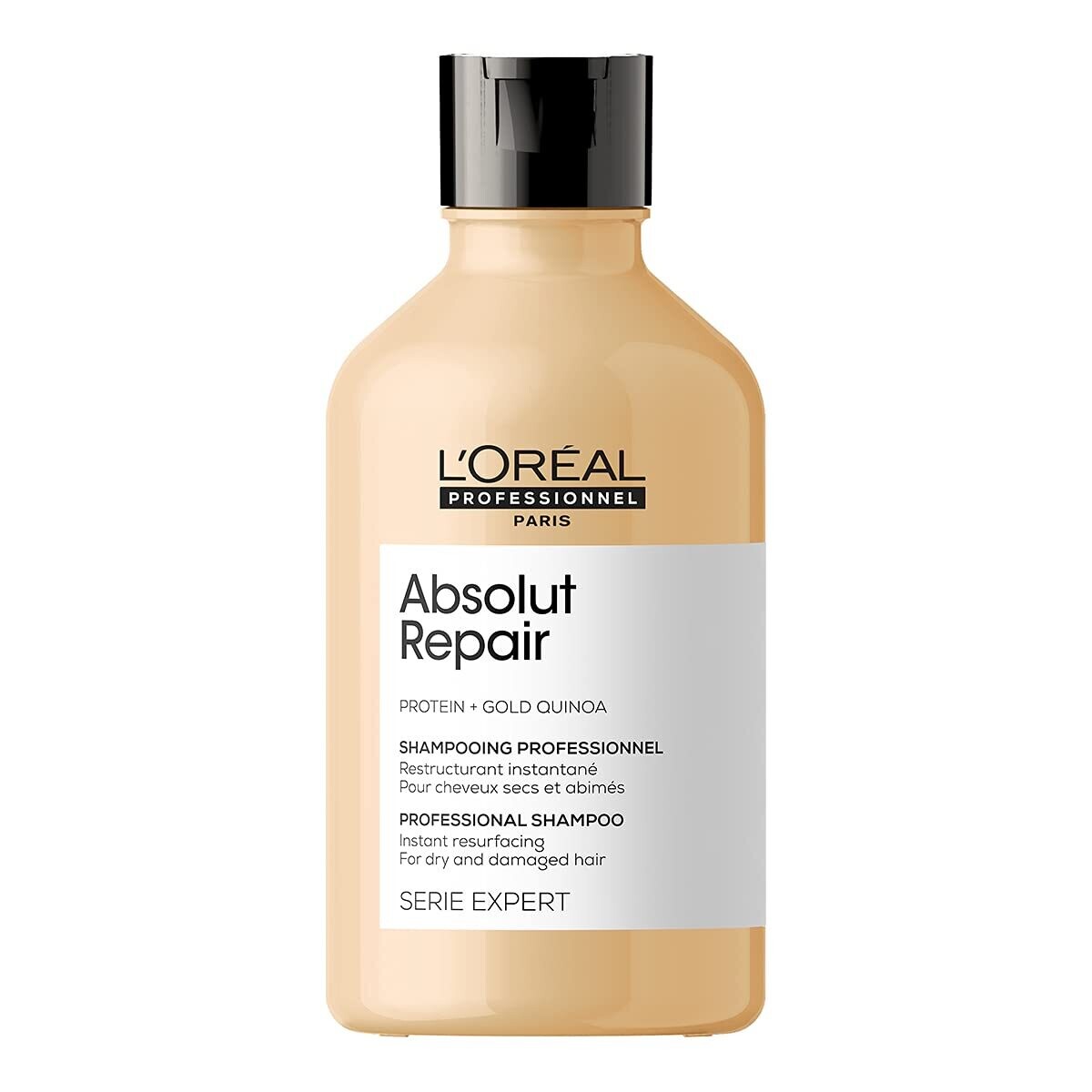 L&#39;Oréal Professionnel Serie Expert Absolut Repair Shampoo | for Dry and Damaged Hair| Provides Deep Conditioning &amp; Strength | with Gold Quinoa &amp; Wheat Protein