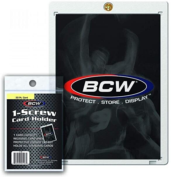 BCW Kartenhalter (1 Schraube) 20 pt