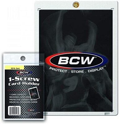 BCW Kartenhalter (1 Schraube) 20 pt