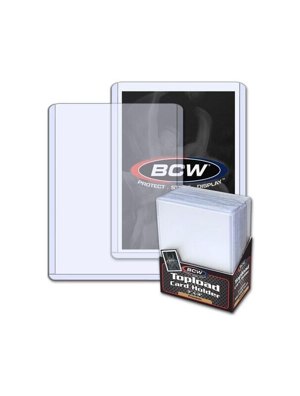 BCW Toploader 20 pt 25 Stk