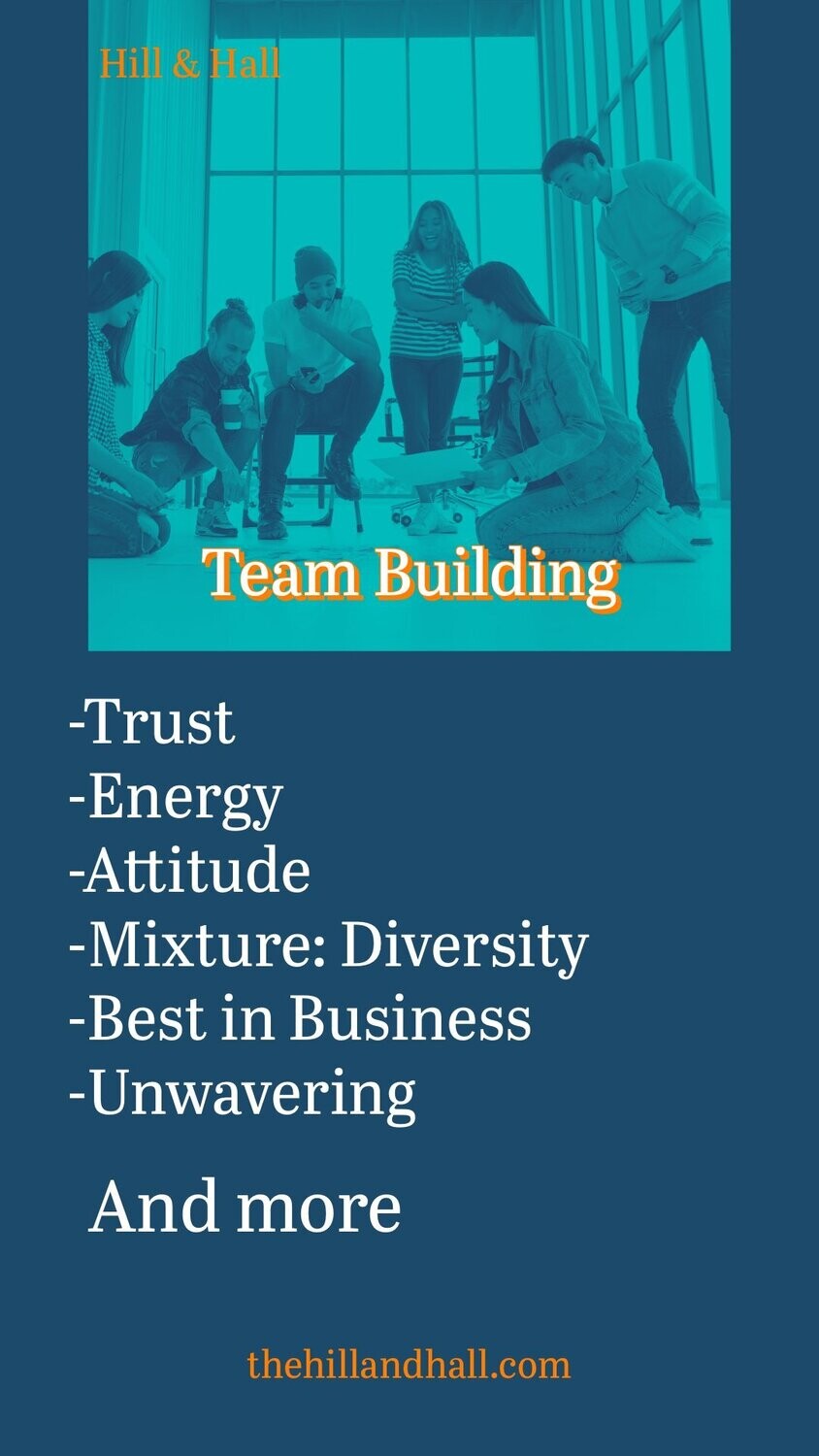 Team Building- *$25/Session. Click here for cost details.