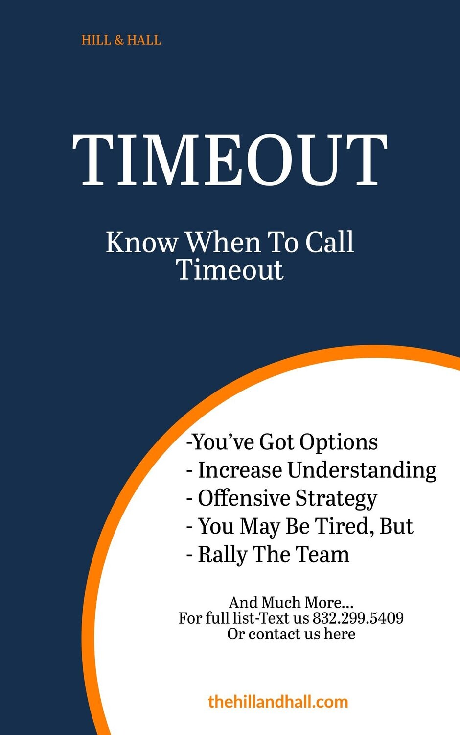 Timeout- *$25/Session. Click here for cost details.