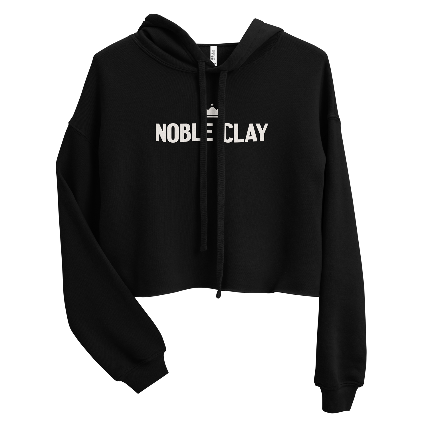 Cropped Pullover Hoodie