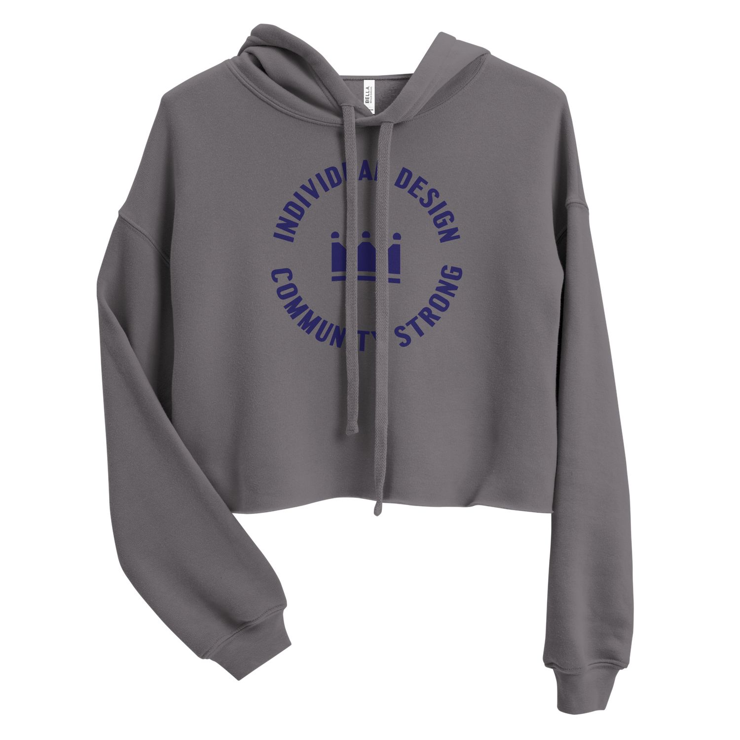 Cropped Pullover Hoodie