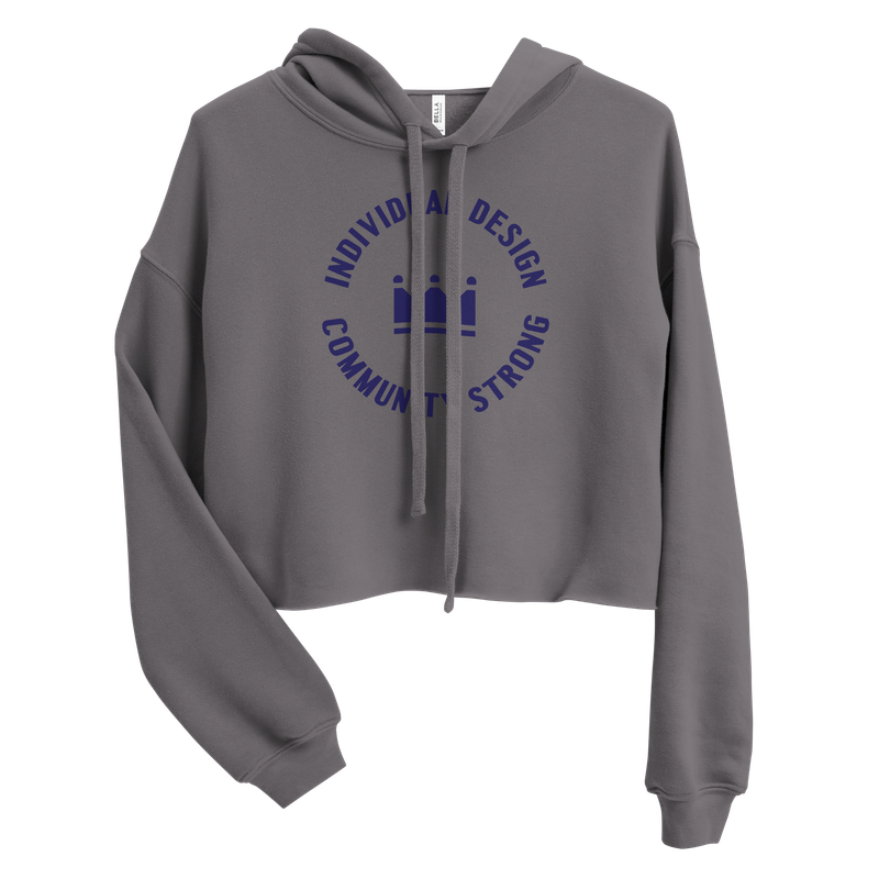 Cropped Pullover Hoodie