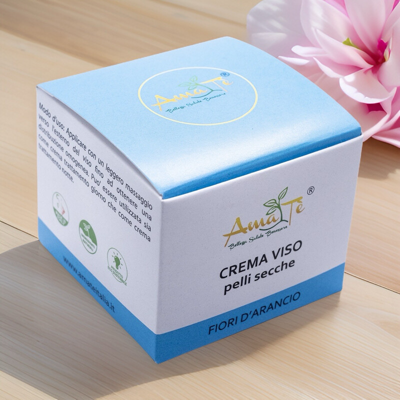 Crema Viso Pelle Secca - Fiori d'Arancio
